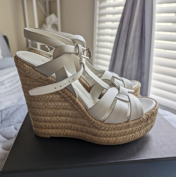 YSL White Espadrilles - Picture 5 of 15